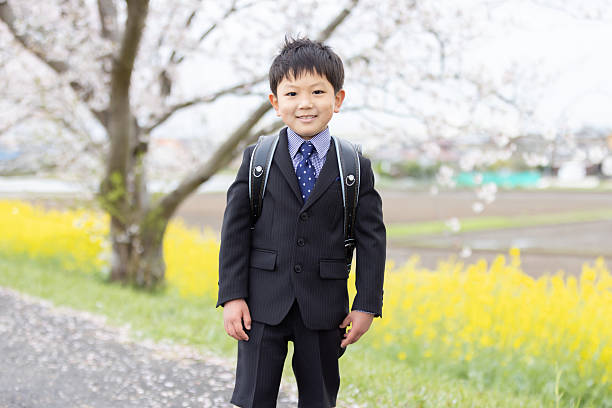 istock Asian boys and girls entering elementary school 2247633444