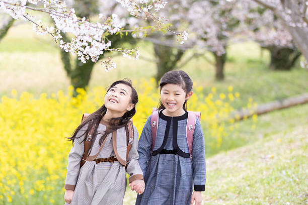 istock Asian boys and girls entering elementary school 2247634064