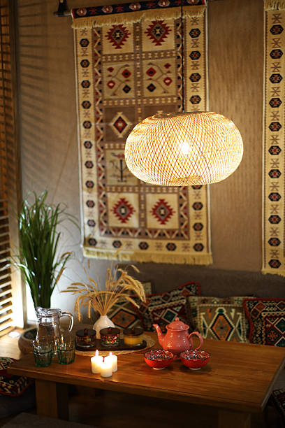 istock A cozy candlelit tea ceremony at home. Tea ceremony at the spa. 2247636205