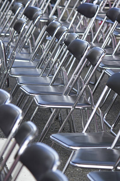 istock Lots of pipe chairs 2247637593