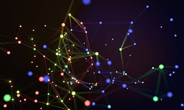 istock Colorful Network Of Glowing Dots And Lines Representing Connection, Data, And Digital Communication 2247637726