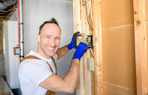 istock An Electrician Male Working on basement electricity part 2247644351