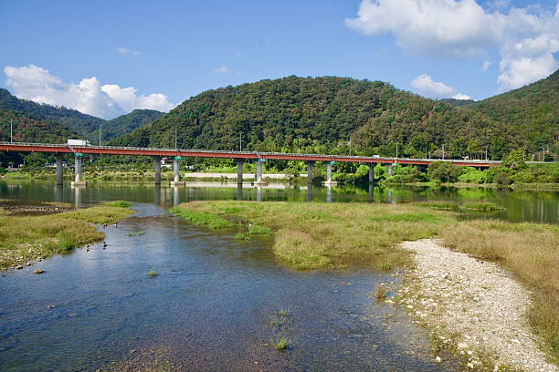 istock Road Bridge over the Bukhangang 2247645341