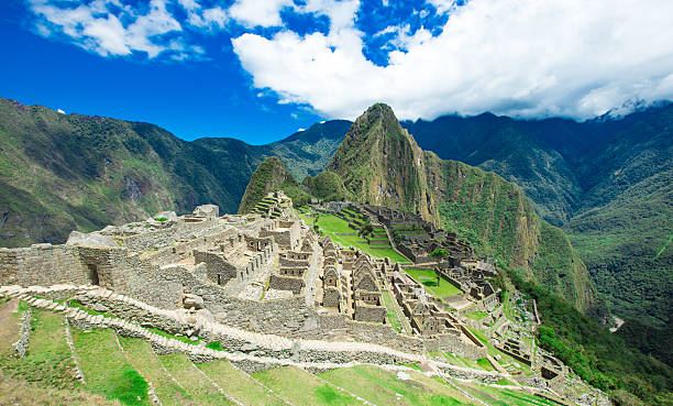 istock Machu Picchu, a UNESCO World Heritage Site. Mountain panorama 2247645648