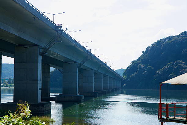 Under Kyunggang Bridge Piers
