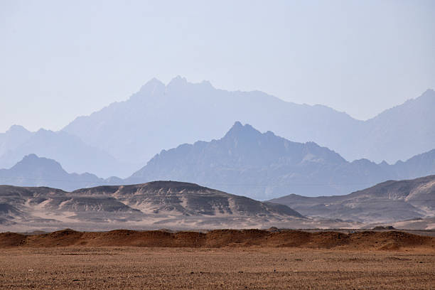 Close up detail of wind shaped ridges and patterns in dry arid desert landscape. Photographed in Western Australia.