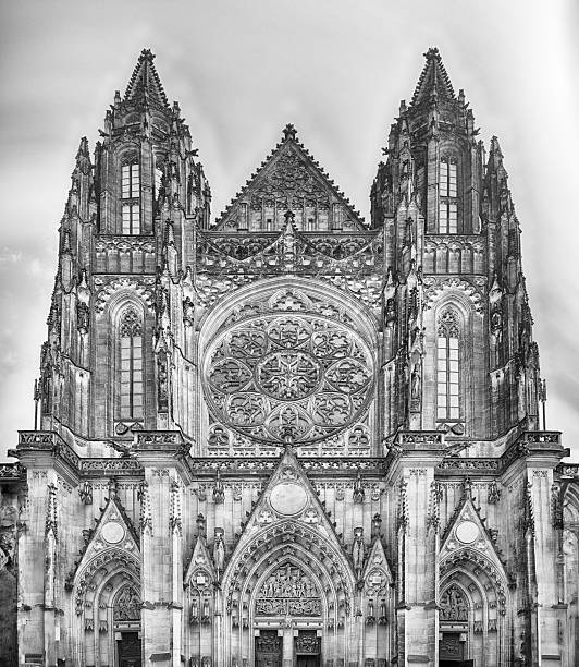 istock St. Vitus Cathedral showing off its impressive gothic architecture, Prague 2247650285