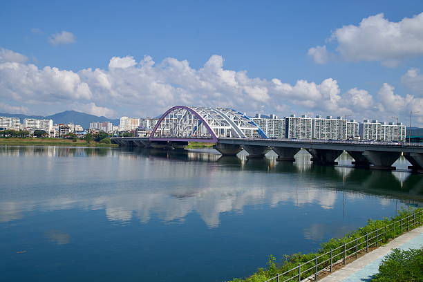 istock Steel Arch Bridge and Skyline 2247650585