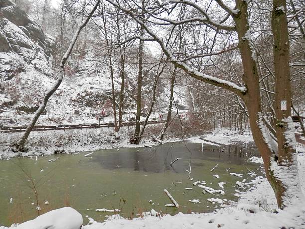 istock A hike from the Drachenschlucht gorge to the Burschenschaft monument in Eisenach, Thuringia, on a foggy winter day 2247650896