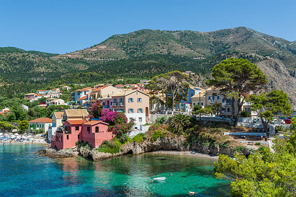 istock Landscape with Assos village, Kefalonia 2247654151