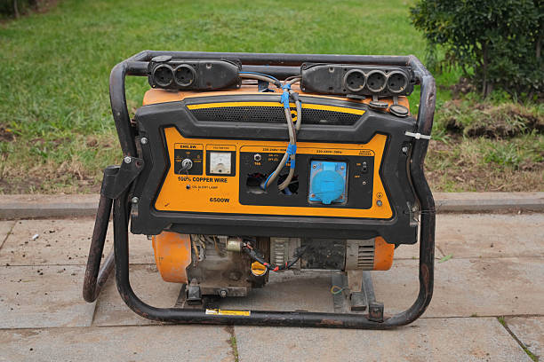 istock Portable Generator on Pavement in Outdoor Setting 2247660947