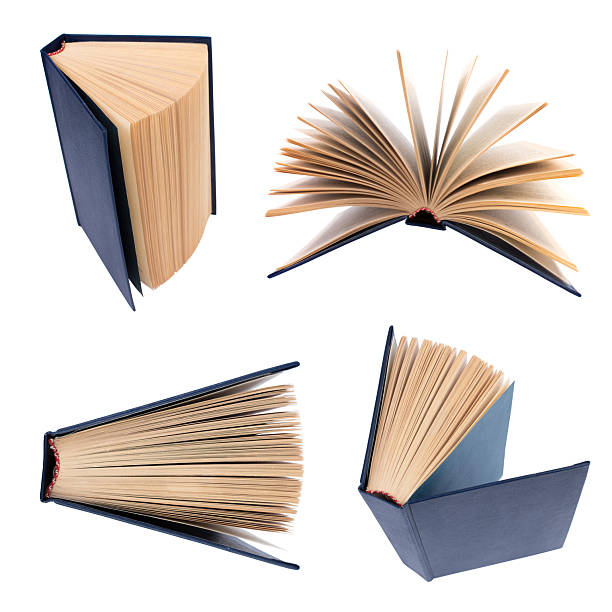 istock collection of various books isolated on white background. each one is shot separately. 2247664075