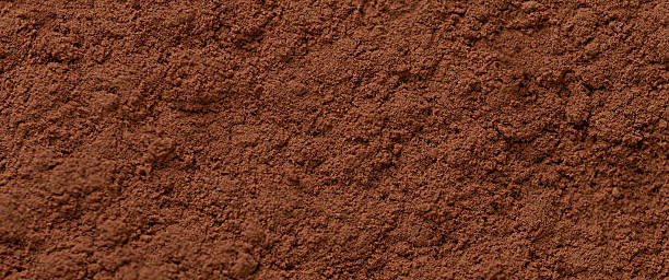 istock Fine cocoa powder texture in rich brown color creating a natural culinary background ideal for dessert design, baking concepts and product packaging visuals 2247667209