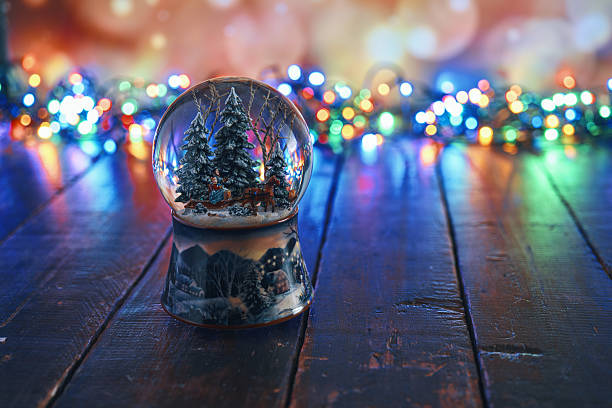 istock Christmas Decoration with Ornaments and Holiday Lights 2247686374