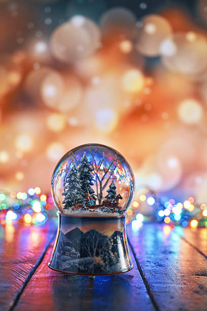 istock Christmas Decoration with Ornaments and Holiday Lights 2247686382