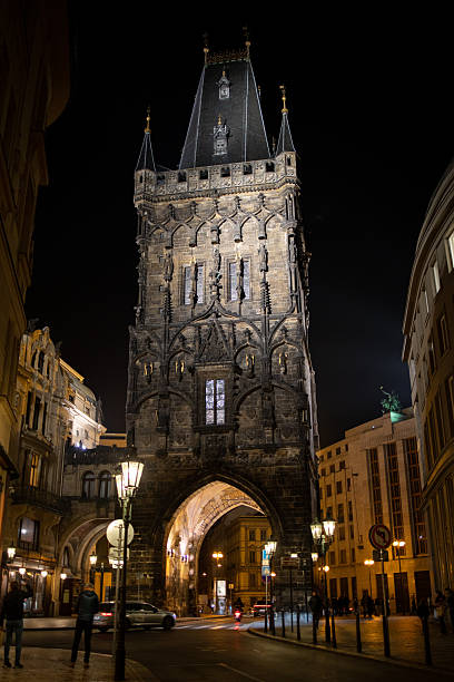 istock Powder Tower by night stock photo 2247686524