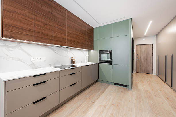 istock Modern Kitchen Interior With Elegant Design and Contemporary Appliances in a Stylish Space 2247690393