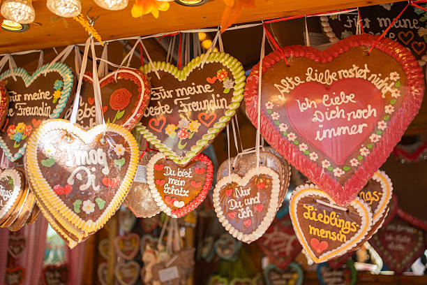 istock Gingerbread Hearts at Fair Stand 2247690910