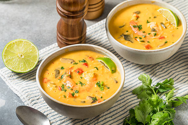 istock Homemade Spicy Thai Shrimp Soup 2247710521