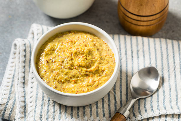 istock Healthy Organic Spicy Grainy Mustard 2247710859