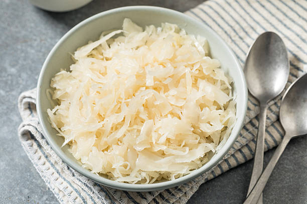 istock Organic Raw White German Sauerkraut 2247711393