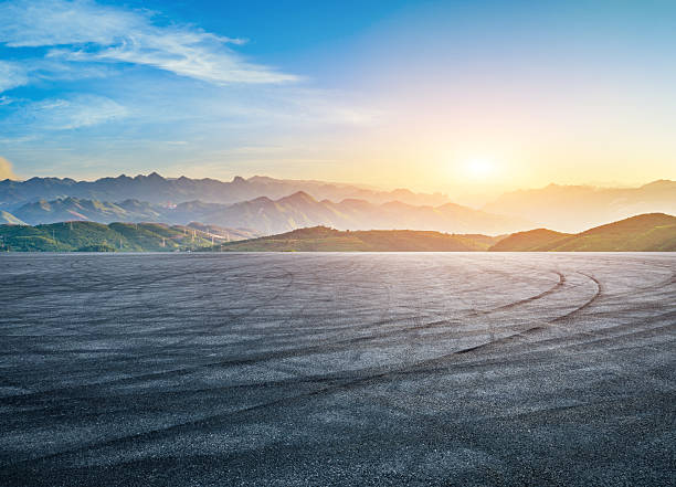 istock Road and mountain natural background 2247714579