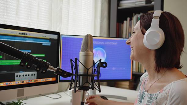 istock Live Podcast Show. Radio Broadcasting & Livestream Using AI 2247718510