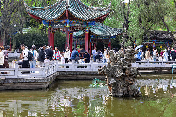 Hezhou Jade Forest Scenic Area is a national AAAA-level tourist attraction. It was formed during the Jurassic period about 100 million years ago and features distinctive peak clusters and other karst landforms.It attracts a large number of tourists and geologists to visit.
