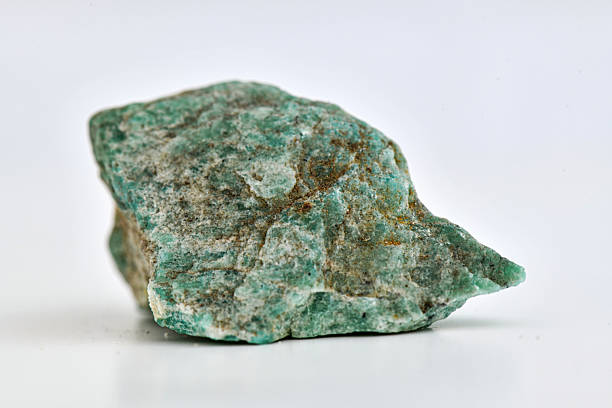 istock Rough Serpentinite Mineral Rock Specimen on White Background 2247727956