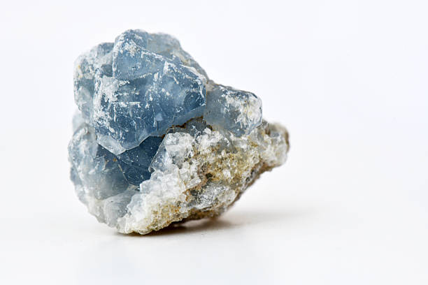 natural blue quartz crystal