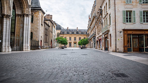 istock Classical French Architecture in Dijon’s Historic Square, Burgundy 2247741889