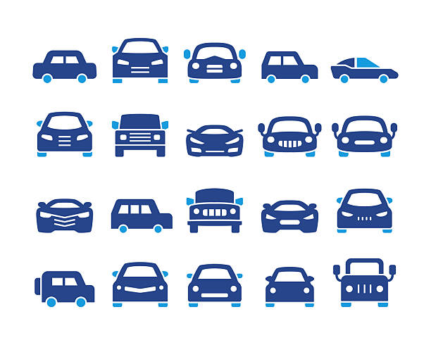 Car Icons - Classic Graphic Series