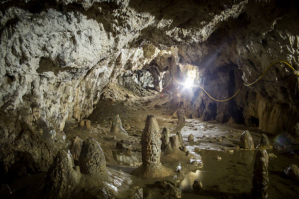 istock Interior of Polovragi cave, Romania 2247745249