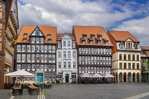istock Marktplatz square in Hildesheim, Germany 2247746967