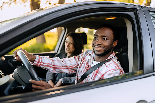 istock Couple enjoying car ride together in nature 2247753553