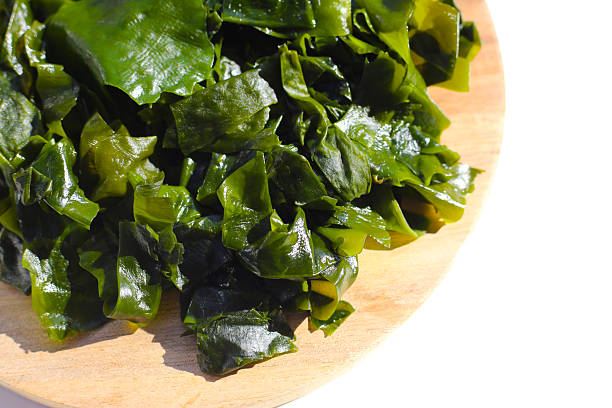 istock Pile of fresh wakame seaweed. 2247756373