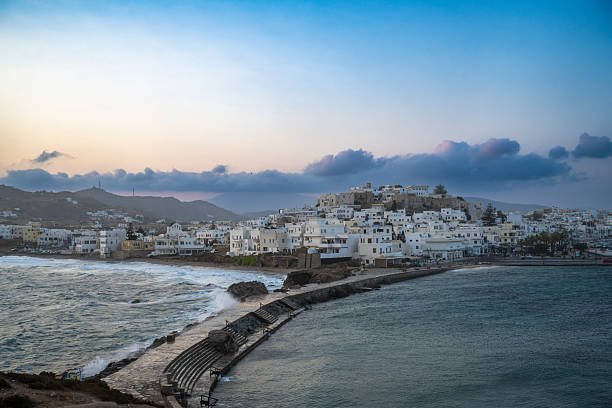 istock Coastal Dawn Over Naxos Old Town 2247758758