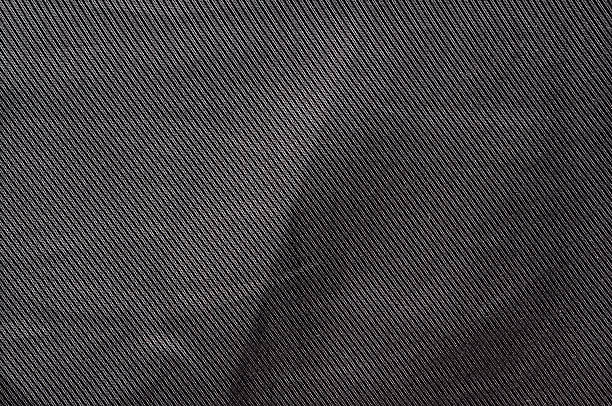 istock Dark gray fabric texture with diagonal lines for background or design 2247763141