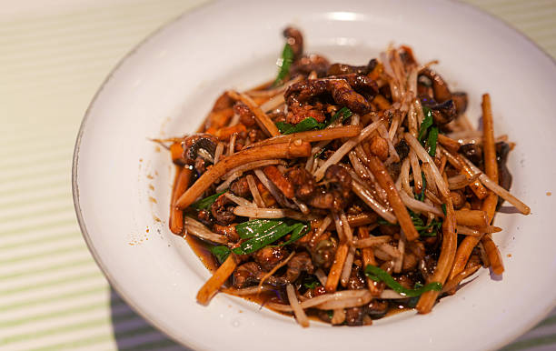 Chinses Food: Stir fried fresh vegetables