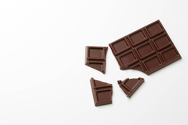 istock Image of a simple bitter bar chocolate 2247778909