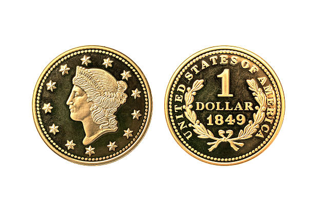 istock USA one dollar gold coin 1849 2247780962