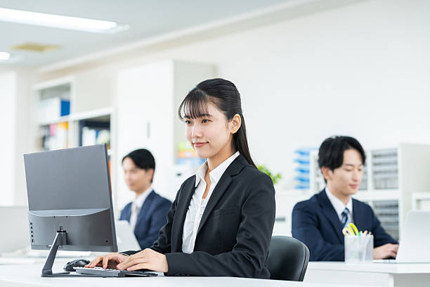istock Young businesswoman working in the office 2247781673