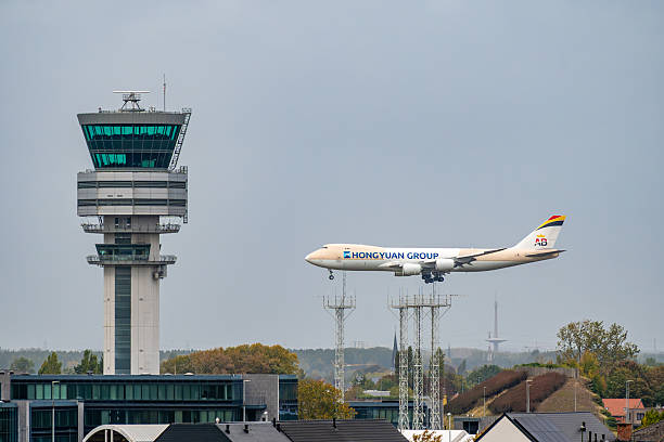 View Of Airplane On Runway