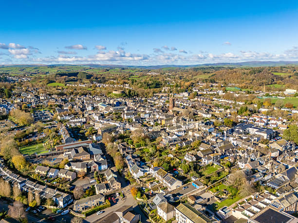 istock Across the town of Totnes in Devon 2247783264