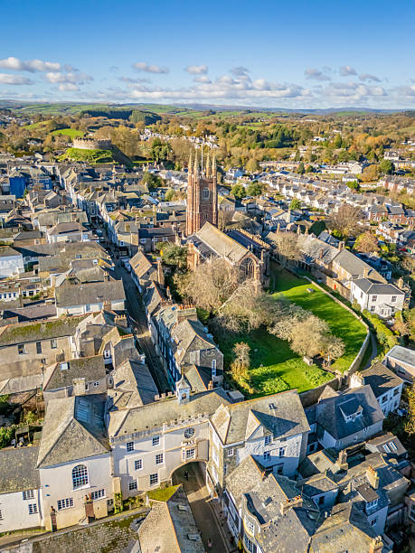 istock St Mary's Church in Totnes in Devon 2247783315