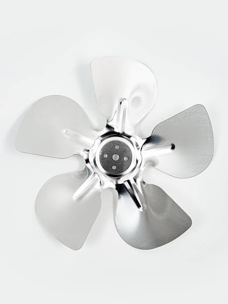 istock Metal fan blades on a white background. 2247786885