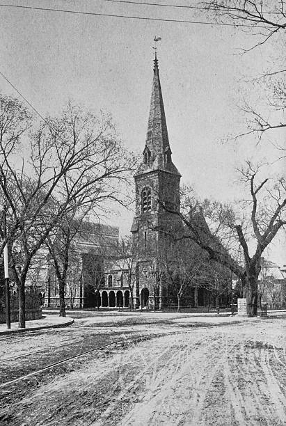 istock Harvard University and surroundings: Shepard Memorial Church, Washington Elm 2247792503