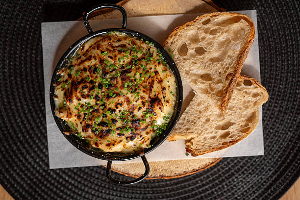 istock Baked Macaroni And Cheese With Bread Slices 2247798669