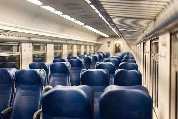 When the nigth comes, even the most trafficky trains get empty.