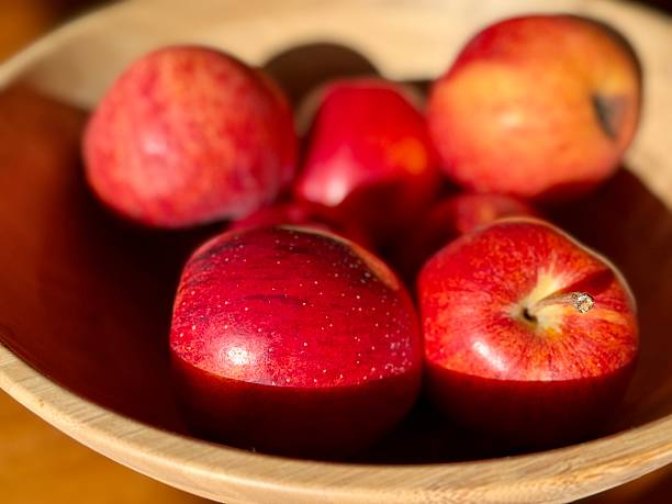 Bowl of Red Apples